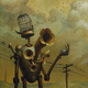Illustration for article titled Yesterday's Robots Find New Life In Art